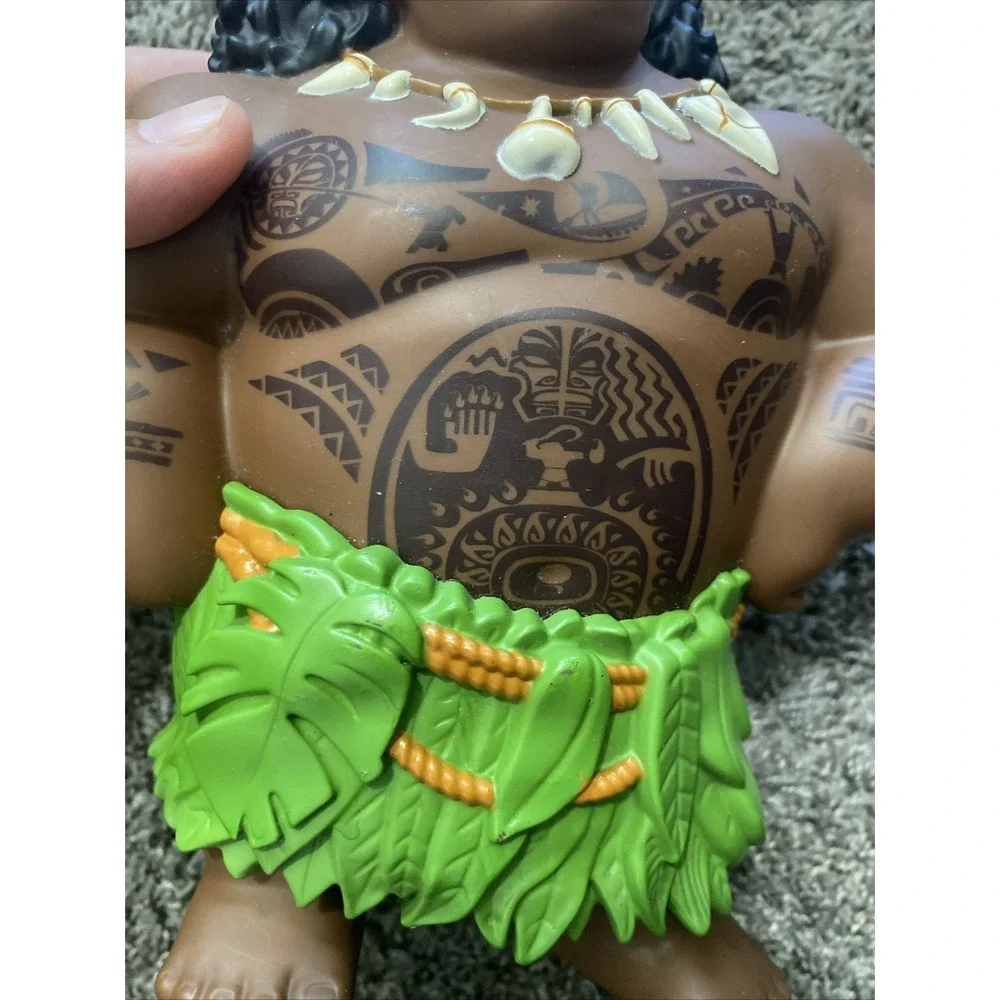 Disney Maui Moana Hawaiian Tattoed Figure Disney toy